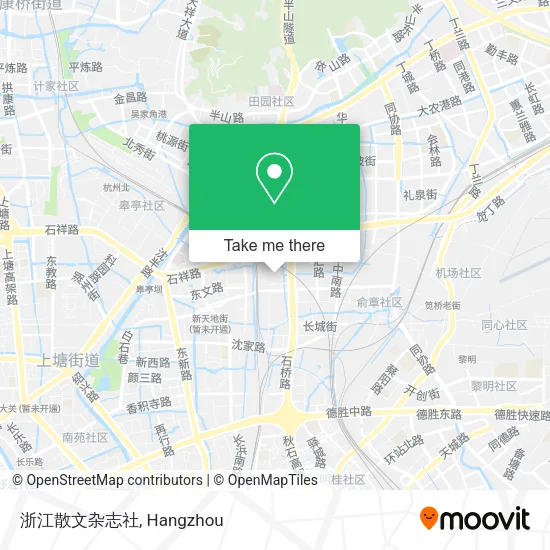 浙江散文杂志社 map