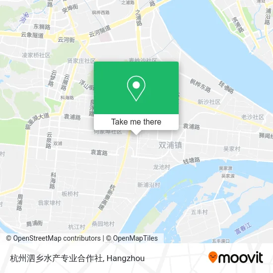 杭州泗乡水产专业合作社 map