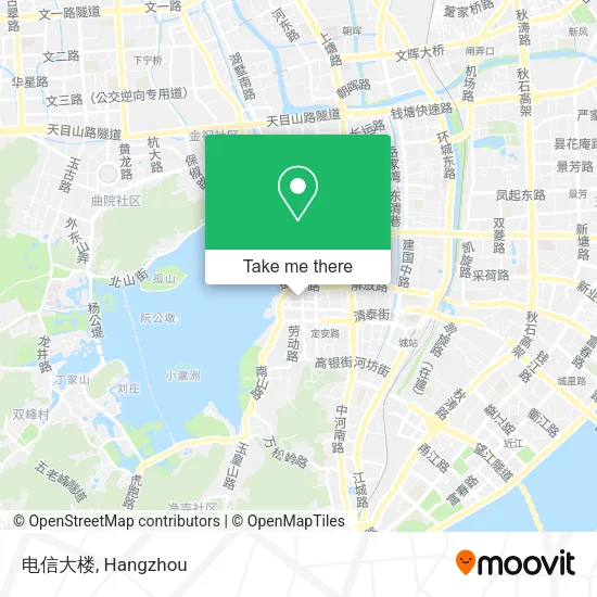 电信大楼 map