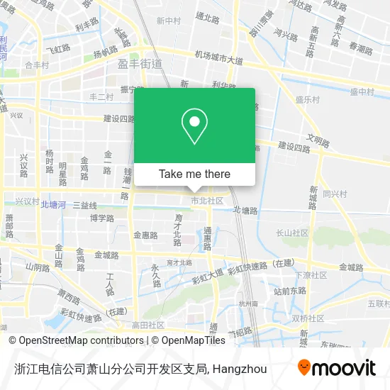 浙江电信公司萧山分公司开发区支局 map