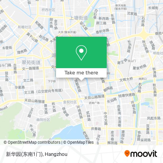 新华园(东南1门) map