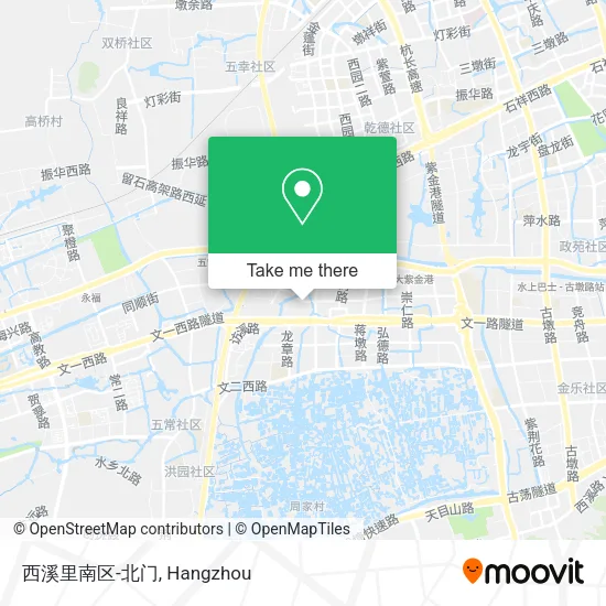 西溪里南区-北门 map