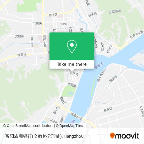 富阳农商银行(文教路分理处) map