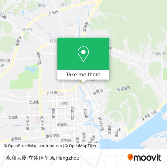 永和大厦-立体停车场 map
