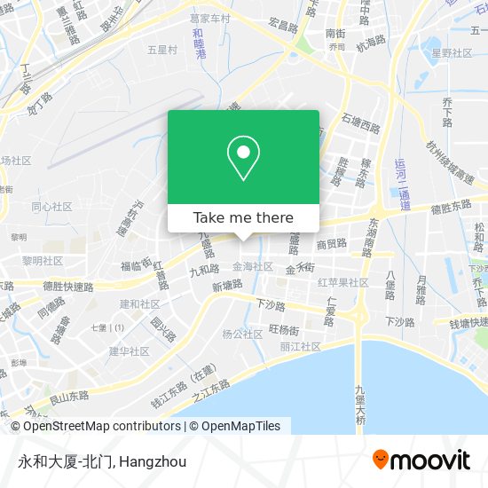 永和大厦-北门 map