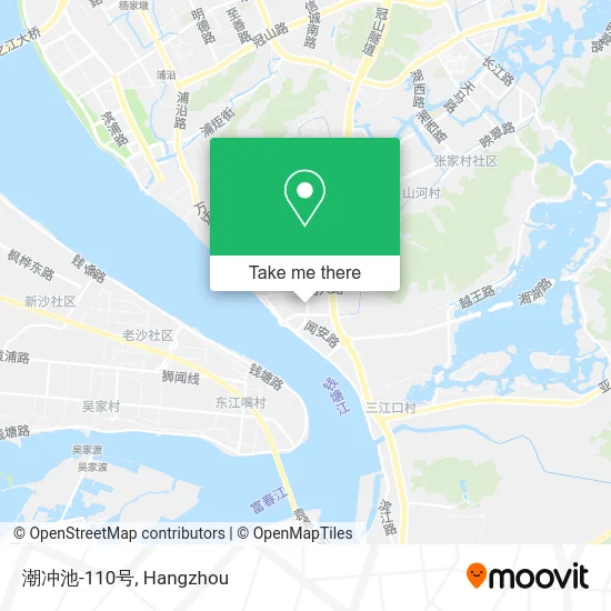 潮冲池-110号 map