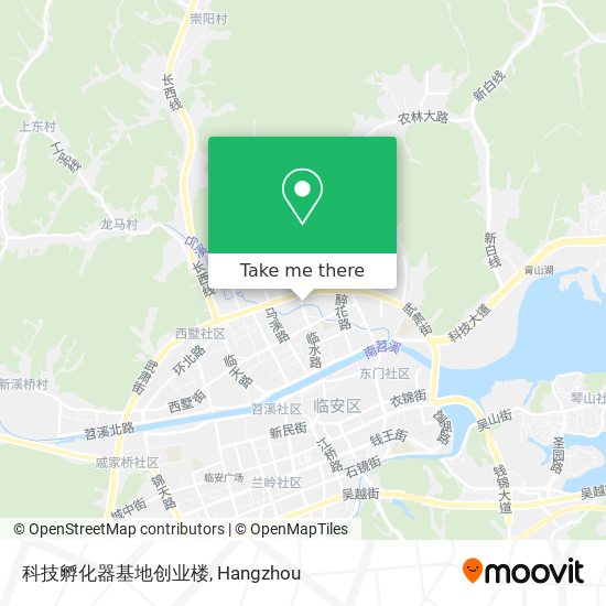 科技孵化器基地创业楼 map