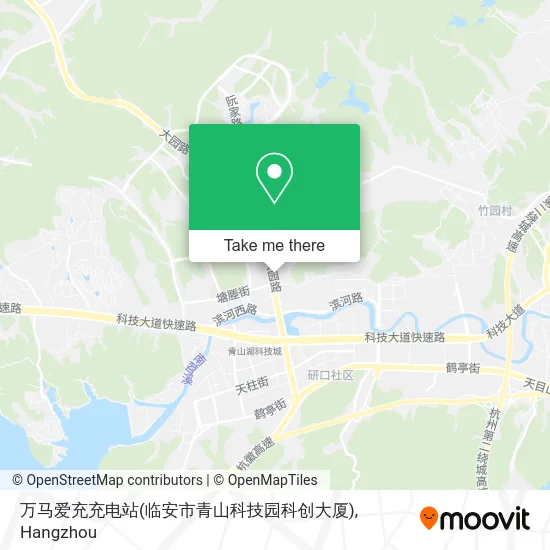 万马爱充充电站(临安市青山科技园科创大厦) map