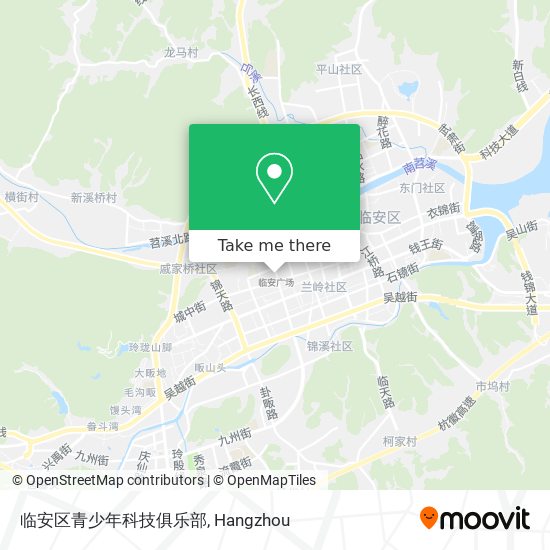 临安区青少年科技俱乐部 map