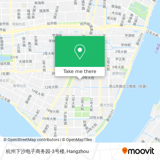 杭州下沙电子商务园-3号楼 map