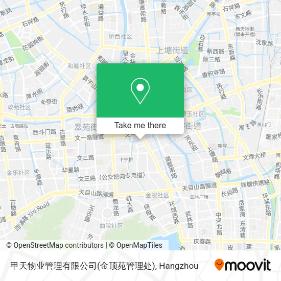 甲天物业管理有限公司(金顶苑管理处) map