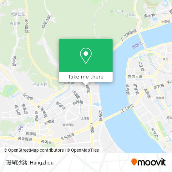珊瑚沙路 map