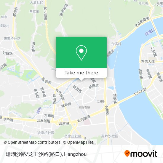珊瑚沙路/龙王沙路(路口) map