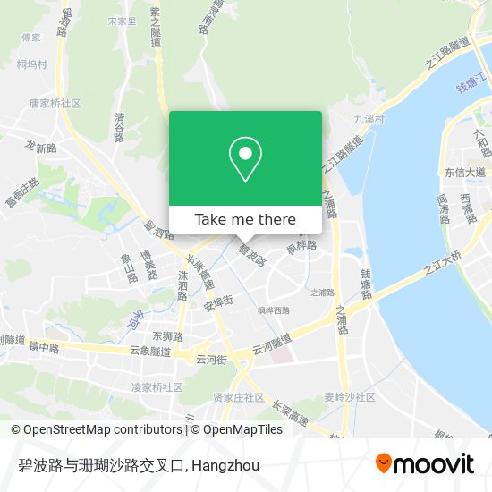 碧波路与珊瑚沙路交叉口 map