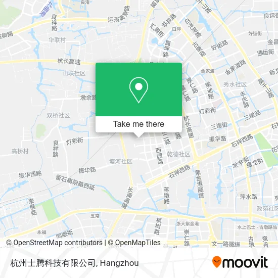 杭州士腾科技有限公司 map