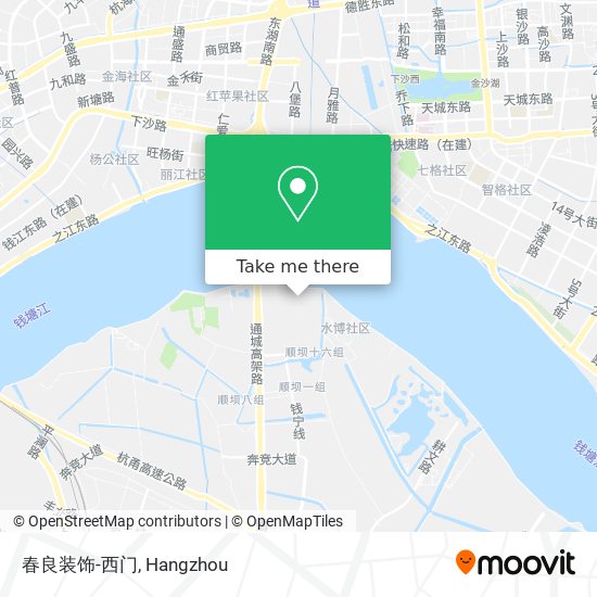 春良装饰-西门 map