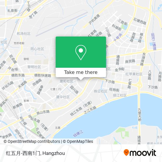红五月-西南1门 map
