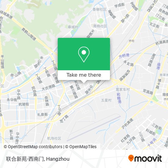 联合新苑-西南门 map