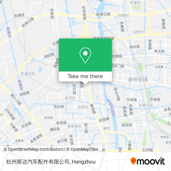 杭州斯达汽车配件有限公司 map