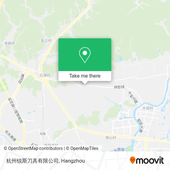 杭州锐斯刀具有限公司 map