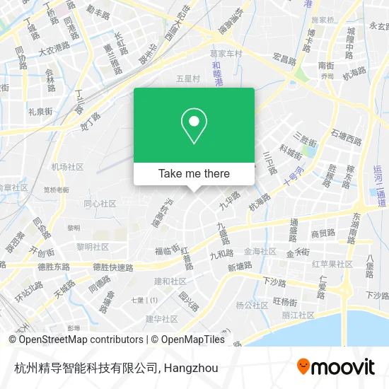 杭州精导智能科技有限公司 map