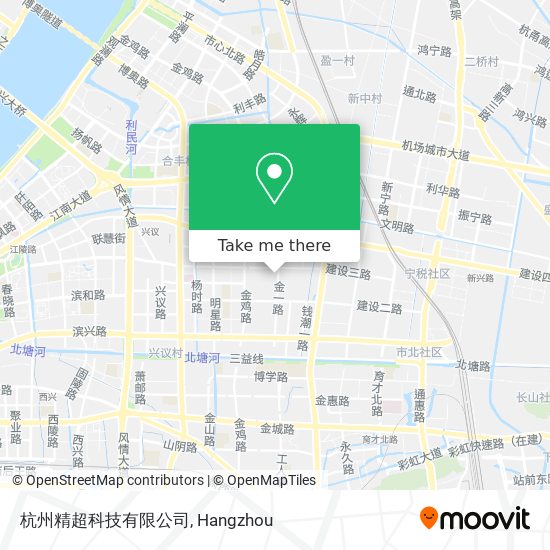 杭州精超科技有限公司 map
