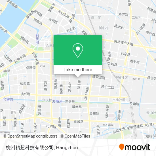 杭州精超科技有限公司 map