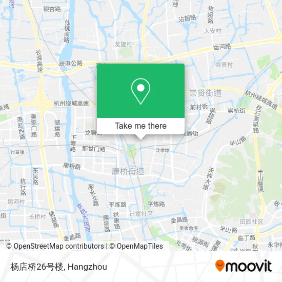 杨店桥26号楼 map