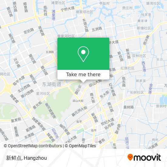 新鲜点 map