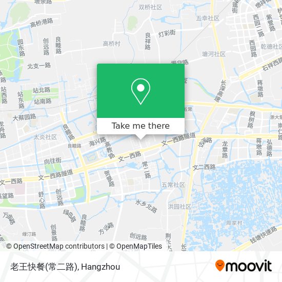 老王快餐(常二路) map