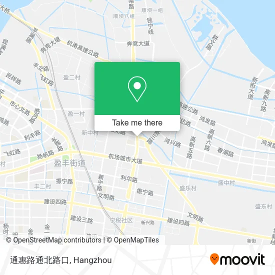通惠路通北路口 map