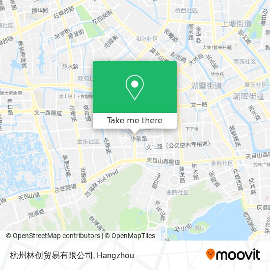 杭州林创贸易有限公司 map