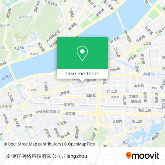 拼便宜网络科技有限公司 map