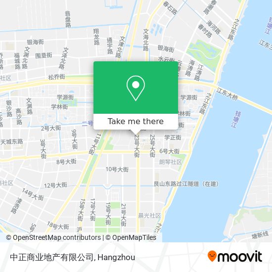 中正商业地产有限公司 map