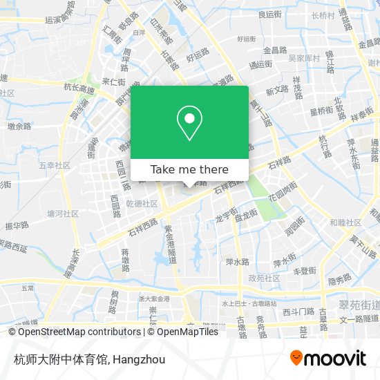 杭师大附中体育馆 map