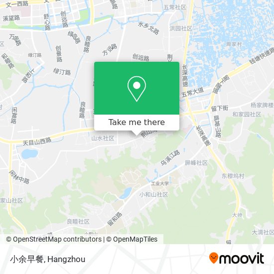 小余早餐 map