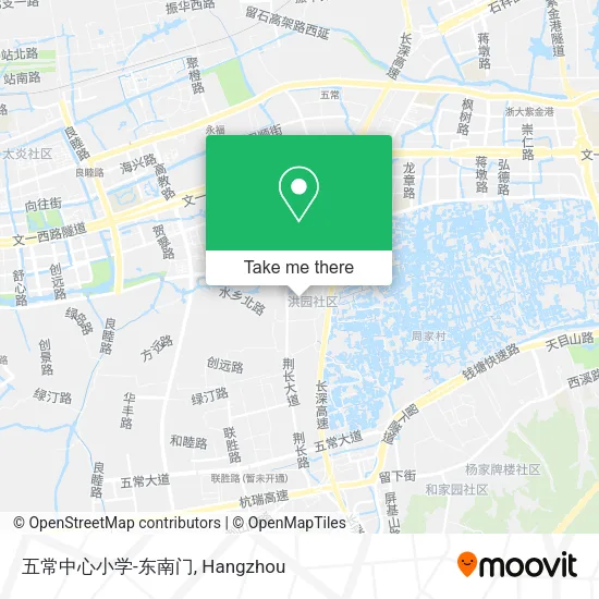 五常中心小学-东南门 map