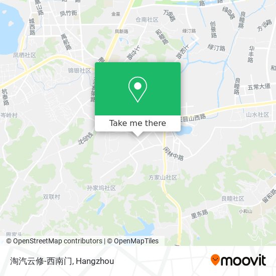 淘汽云修-西南门 map