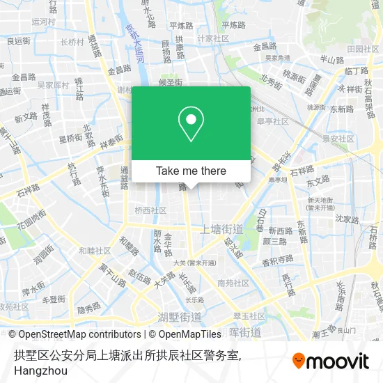 拱墅区公安分局上塘派出所拱辰社区警务室 map