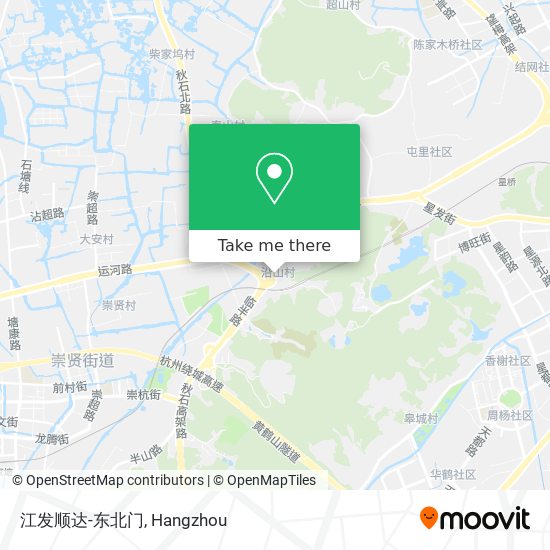 江发顺达-东北门 map