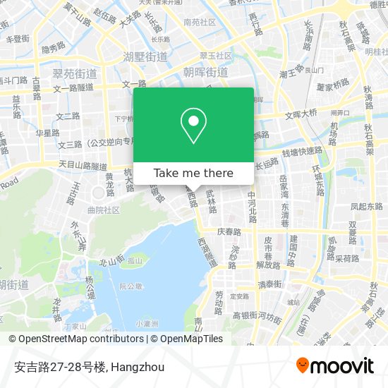 安吉路27-28号楼 map
