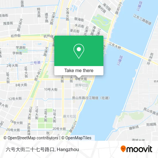 六号大街二十七号路口 map