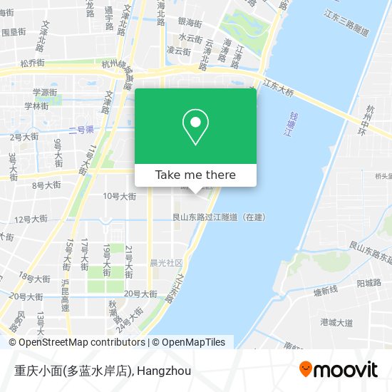 重庆小面(多蓝水岸店) map