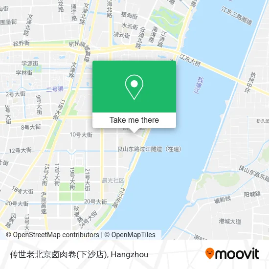 传世老北京卤肉卷(下沙店) map