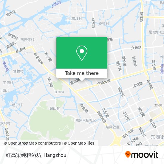 红高梁纯粮酒坊 map