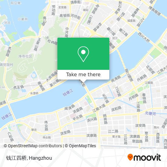 钱江四桥 map