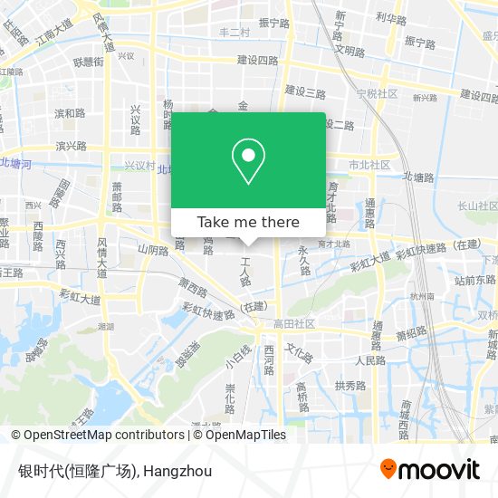银时代(恒隆广场) map