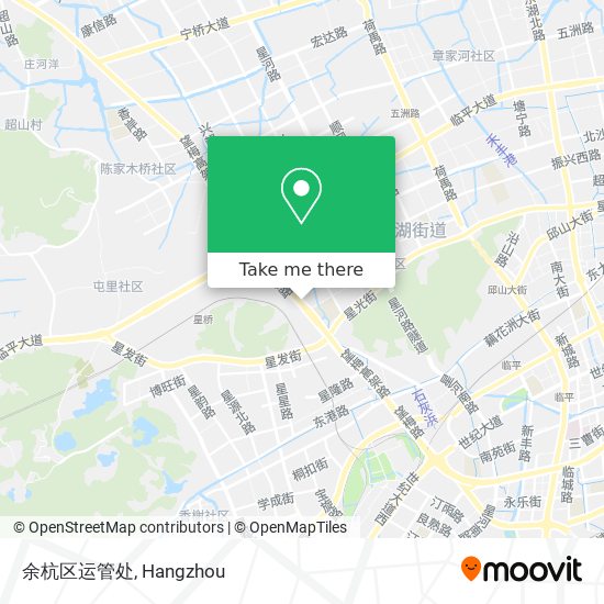 余杭区运管处 map