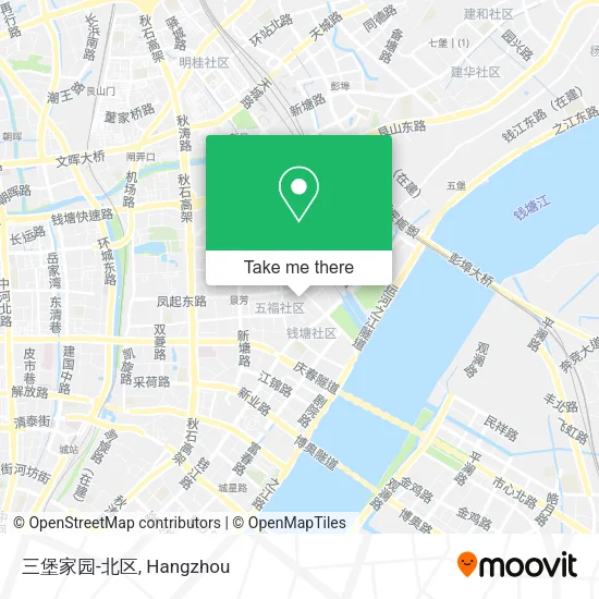 三堡家园-北区 map