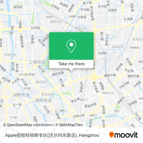 Apple授权经销商专区(沃尔玛东新店) map